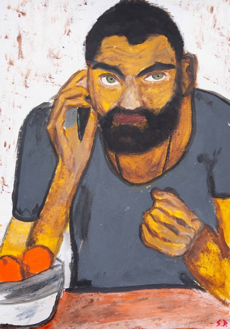 Spaghetti painting