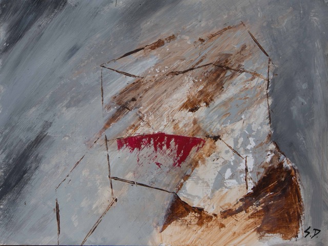 Spaghetti painting