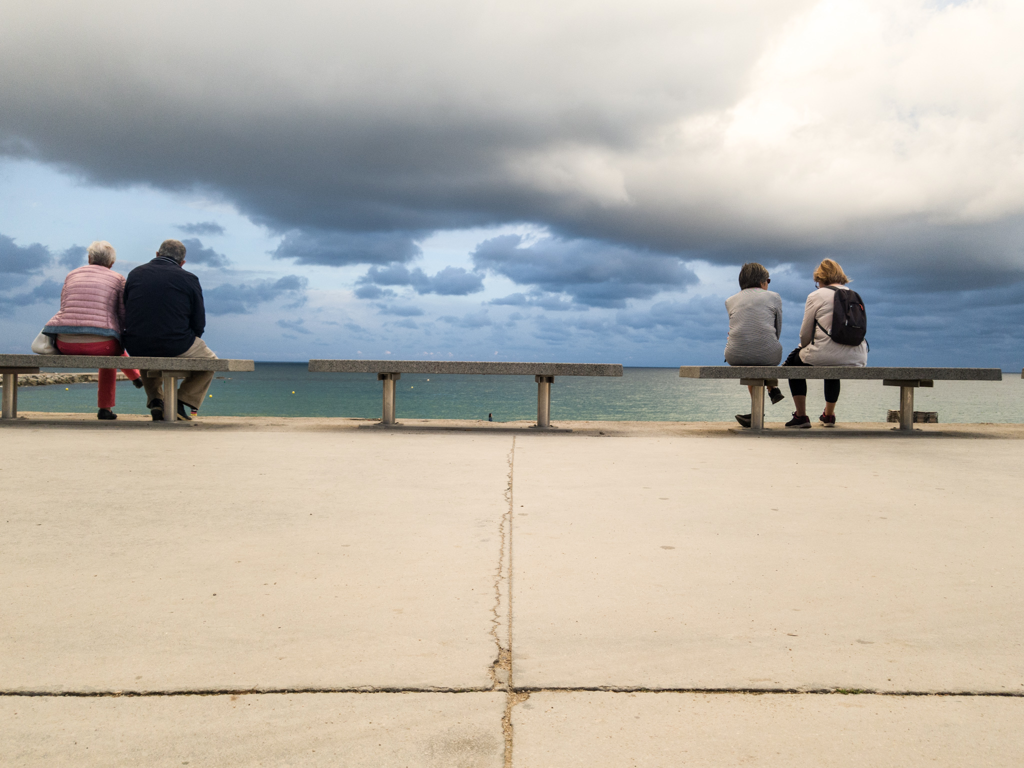 Facing the Sea